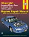 Chevrolet Lumina, Monte Carlo & Impala (Fwd) 1995 Thru 2005 cover