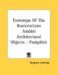 Footsteps of the Rosicrucians Amidst Architectural Objects cover