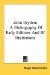 John Dryden : A Bibliography of Early Editions and of Drydeniana cover