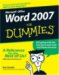 Word 2007 for Dummies cover