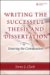  Writing the Successful Thesis and Dissertation: Entering the Conversation