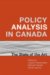 Policy Analysis in Canada : The State of the Art cover