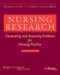 Nursing Research : Generating and Assessing Evidence for Nursing Practice cover