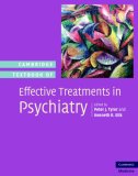 Cambridge Textbook of Effective Treatments in Psychiatry [Click for larger image]