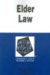 Elder Law in a Nutshell cover