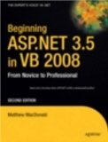 Beginning ASP.NET 3.5 in VB 2008 : From Novice to Professional [Click for larger image]