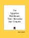 The Egyptian Priesthood : Their Mysteries and Temples cover