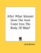 After What Manner Does the Soul Come into the Body of Man? cover