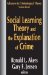 Social Learning Theory and the Explanation of Crime cover