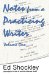 Notes From A Practicing Writer : The Craft, Career, and Aesthetic of Playwriting cover