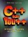 C++ for You++ : An Introduction to Programming & Computer Science cover