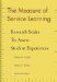 The Measure of Service Learning : Research Scales to Assess Student Experiences cover