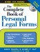 Complete Book Of Personal Legal Forms : (+ CD-ROM) cover