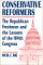 Conservative Reformers : The Republican Freshmen and the Lessons of the 104th Congress cover