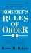Robert's Rules of Order cover