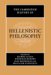 The Cambridge History Of Hellenistic Philosophy cover
