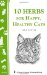 10 Herbs for a Happy, Healthy Cat cover