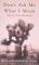 Don't Ask Me What I Mean : Poets in Their Own Words cover