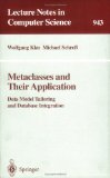 Metaclasses and Their Application : Data Model Tailoring and Database Integration [Click for larger image]