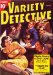 Variety Detective Magazine - August 1938 cover