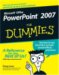 Powerpoint 2007 for Dummies cover