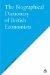 Biographical Dictionary of British Economists cover