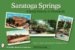 Saratoga Springs : A Brief History in Postcards cover