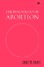 The Psychology of Abortion cover