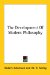 The Development of Modern Philosophy cover