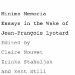 Minima Memoria : In the Wake of Jean-Francois Lyotard cover