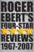 Roger Ebert's Four-Star Reviews, 1967-2007 cover