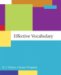 Effective Vocabulary cover