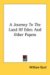 A Journey to the Land of Eden and Other Papers cover
