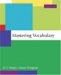 Mastering Vocabulary cover