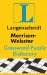 Langenscheidt's Merriam-Webster Crossword Puzzle Dictionary cover