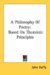 A Philosophy of Poetry : Based on Thomistic Principles cover
