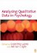 Analysing Qualitative Data in Psychology cover