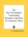 The Key of Solomon Concerning Pentacles and How to Construct Them cover