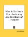 What Is the Soul's Rest, Awakening and Glorification? cover