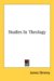 Studies in Theology cover