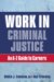 Work in Criminal Justice : An A-z Guide to Careers cover