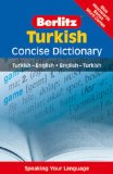 Berlitz Turkish Dictionary : Turkish-English / English-Turkish [Click for larger image]