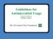 Guidelines for Antimicrobial Usage cover