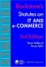 Blackstone's Statutes on It and E-commerce cover
