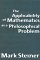 The Applicability of Mathematics As a Philosophical Problem cover