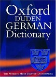 The Oxford-Duden German Dictionary : German-English, English-German [Click for larger image]