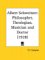 Albert Schweitzer : Philosopher, Theologian, Musician and Doctor 1928 cover