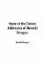 State of the Union Addresses of Ronald Reagan cover
