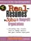 Real Resumes for Jobs in Nonprofit Organizations : including real resumes used to change careers and gain federal employment cover