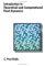 Introduction to Theoretical and Computational Fluid Dynamics cover